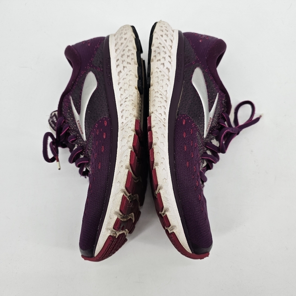 Brooks Glycerin 16 Women's Size 8.5 B (Medium) Running Shoes Purple Plum - Picture 7 of 8